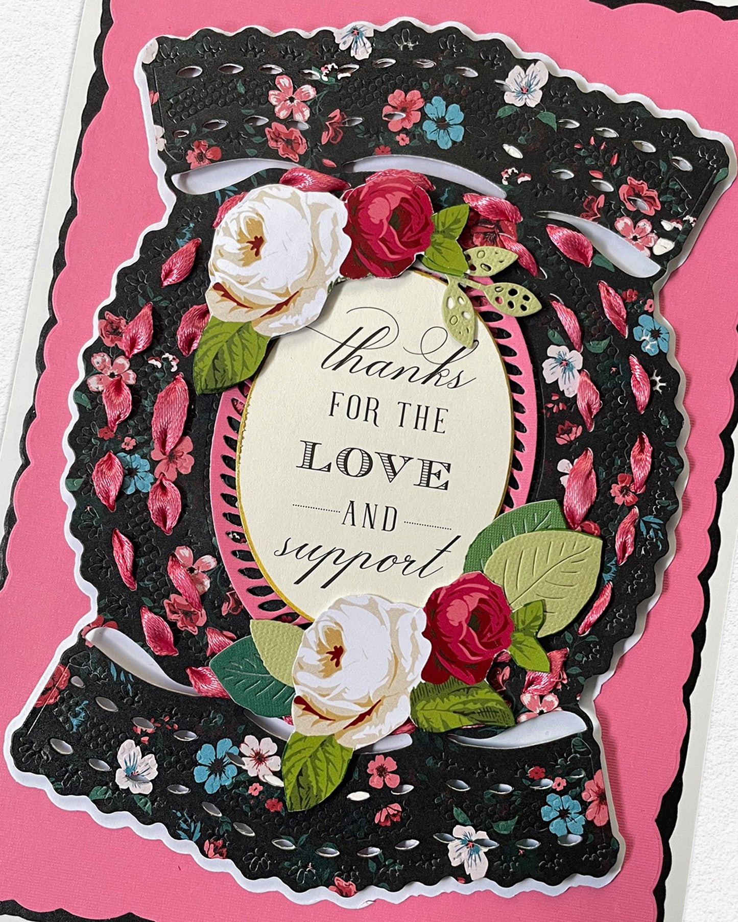Thank you Card | Thanks for the Love and Support