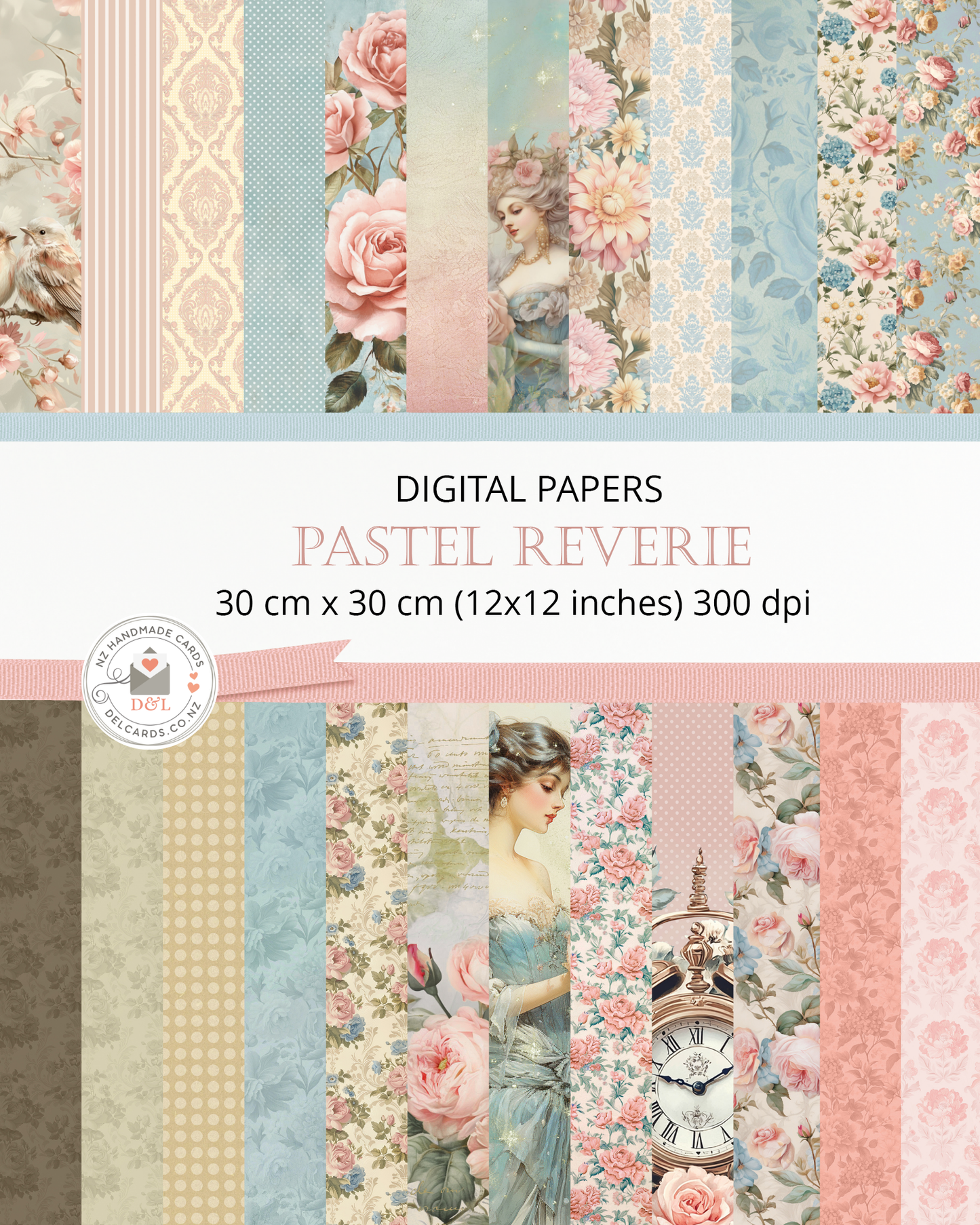 digital paper instant download