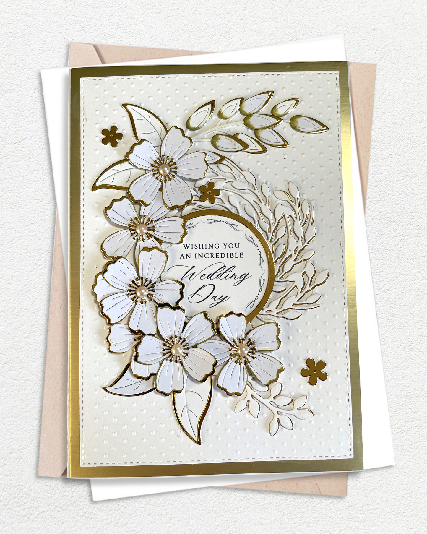 Luxury Wedding Card – Wishing you an incredible Wedding Day