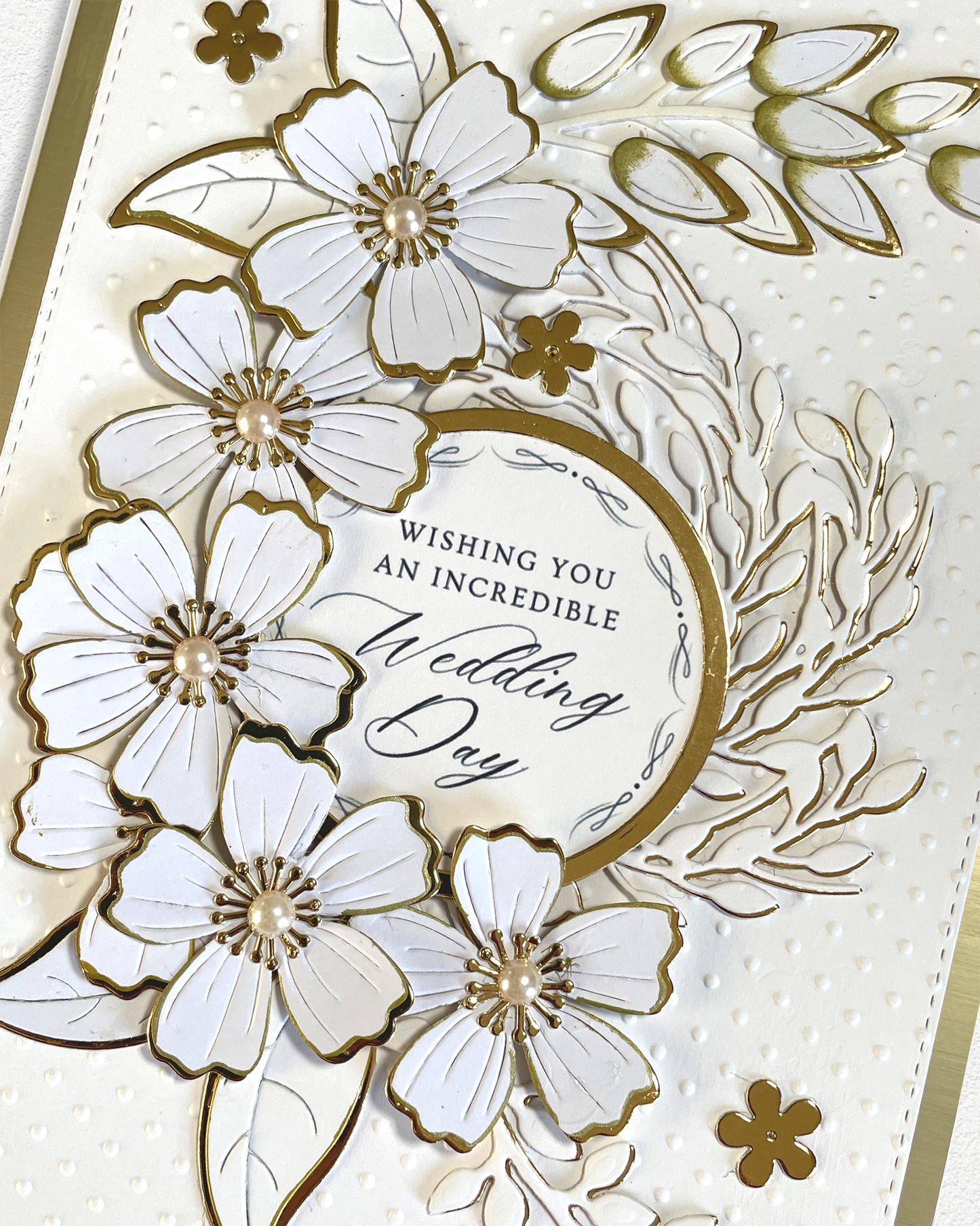 Luxury Wedding Card – Wishing you an incredible Wedding Day