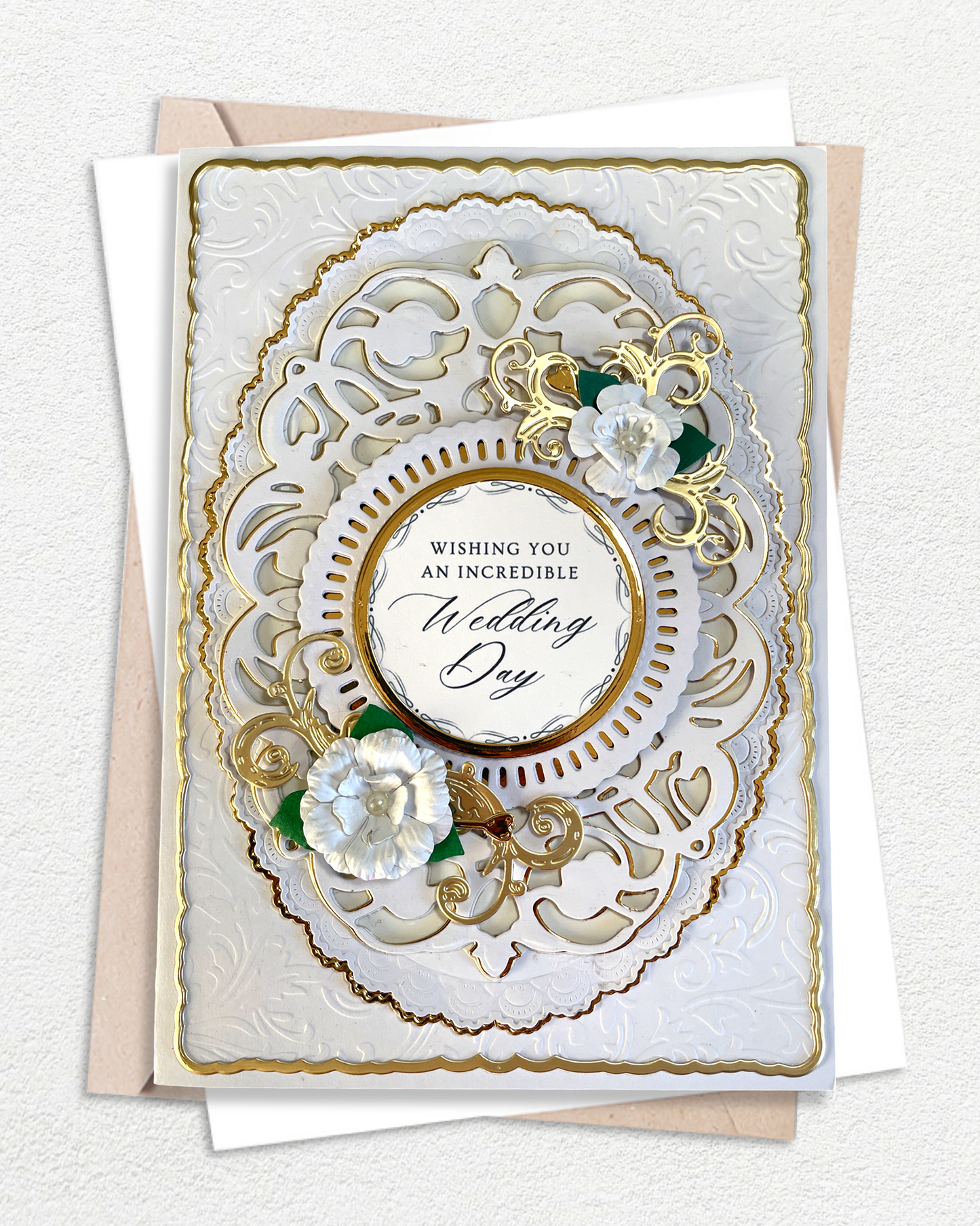 Luxury Wedding Card – Wishing you an incredible Wedding Day