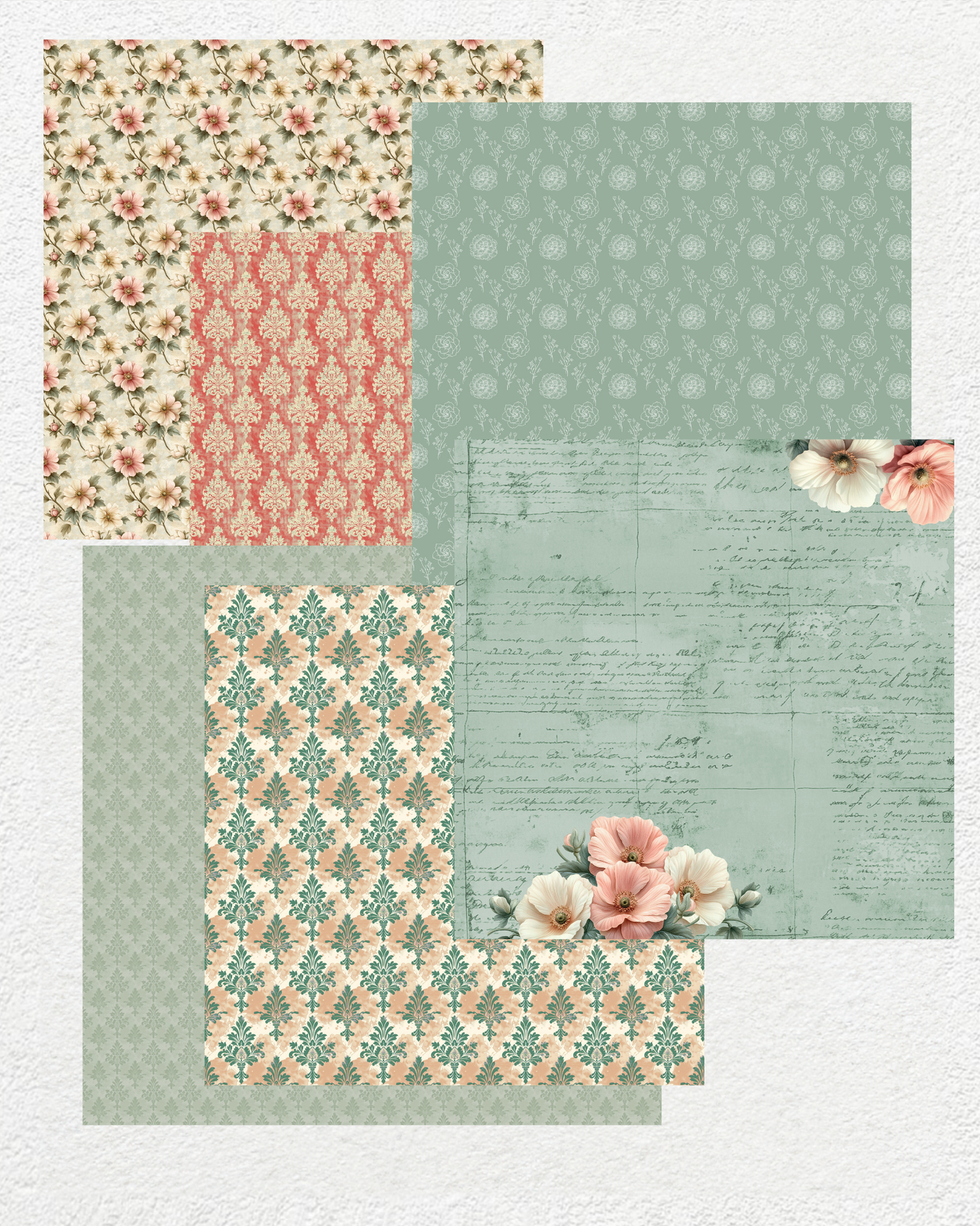 Vintage Chronicles - Digital Papers