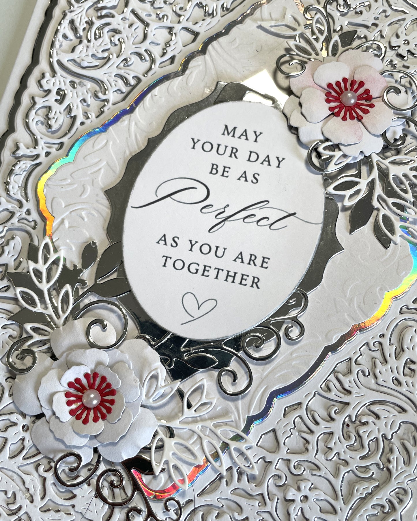 Luxury Wedding Card – Perfect Together