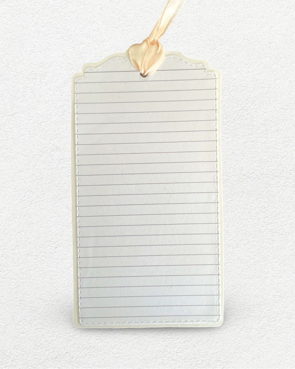 Christmas Gift Tag Back