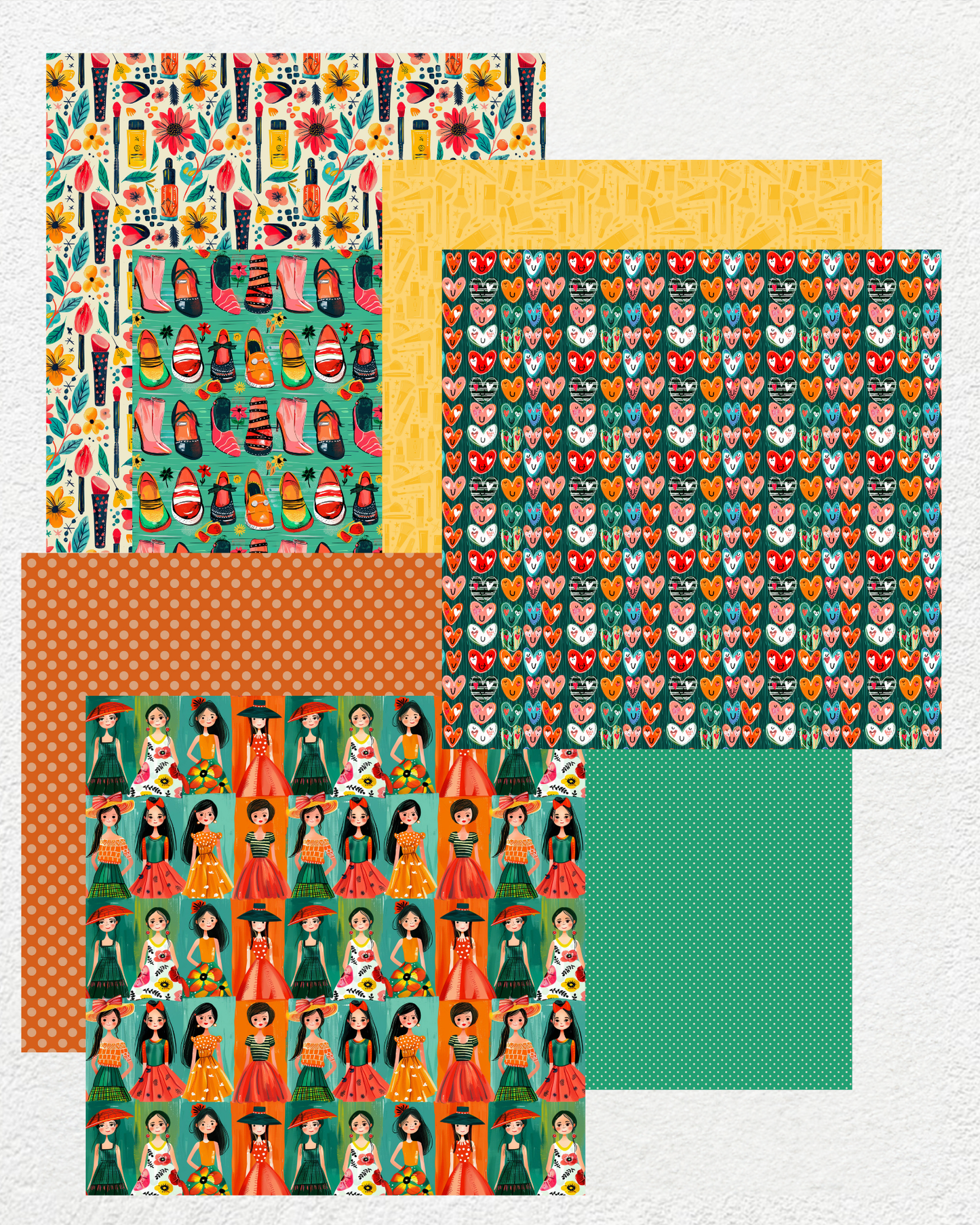 Fashionista - Digital Papers