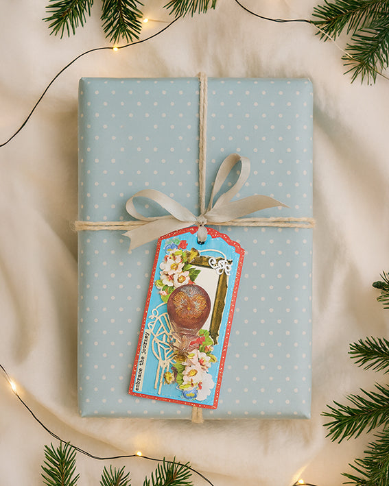 Large Gift Tag, Luxury handmade