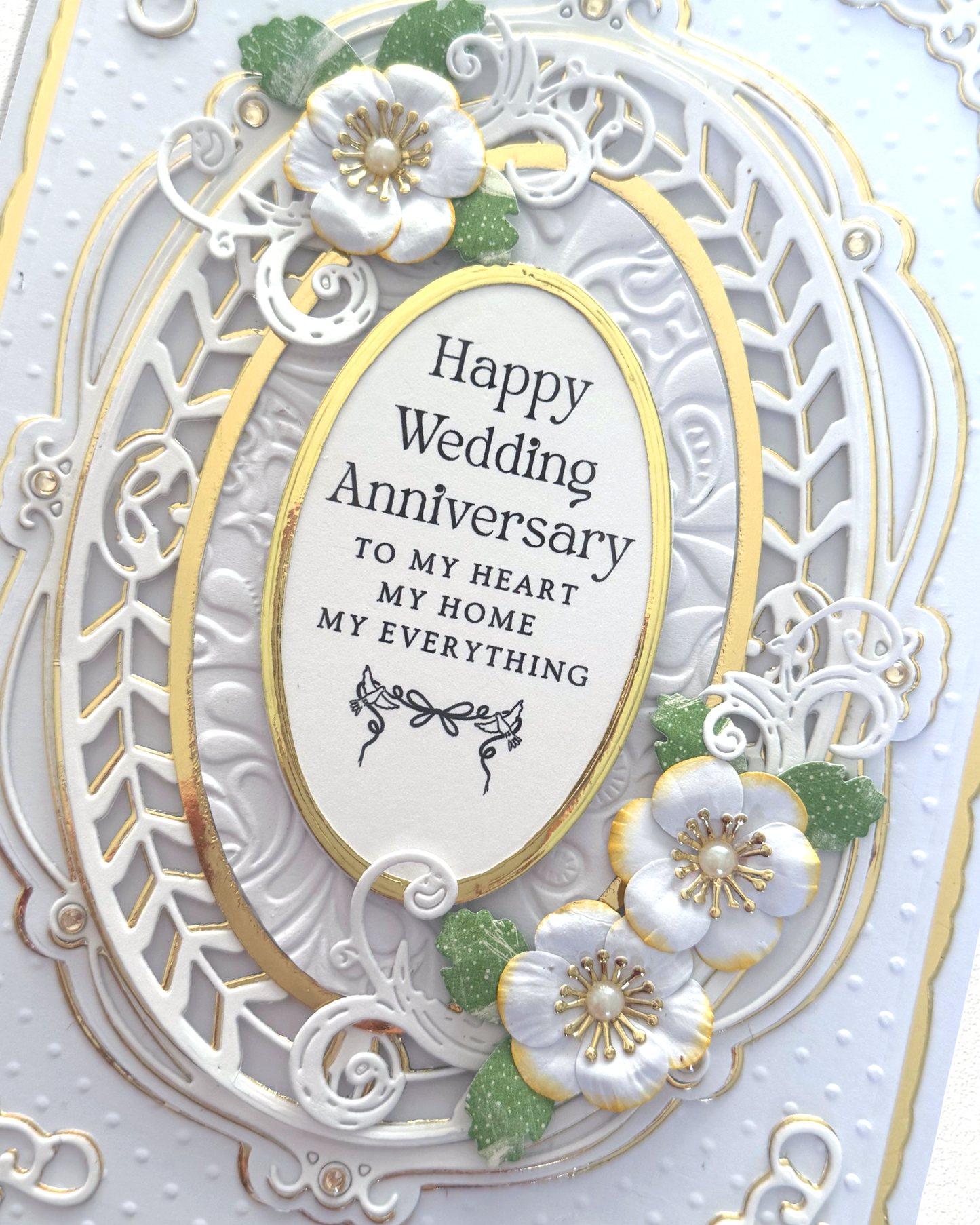 Anniversary Card | Happy Anniversary To My Heart, My Home, My Everything
