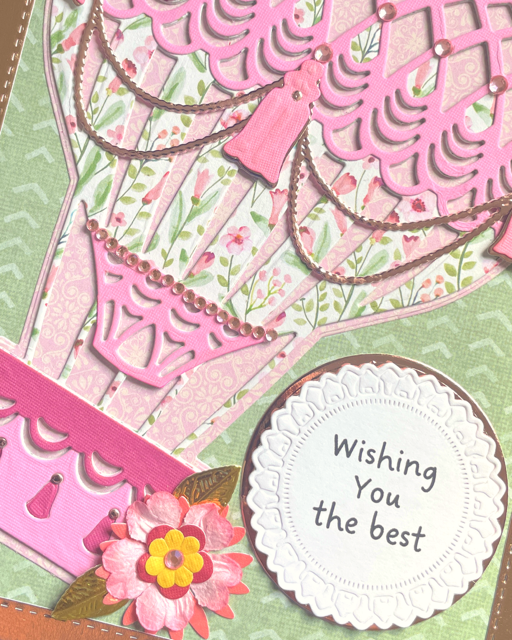 Lovely Hot Air Balloon - Wishing you the best