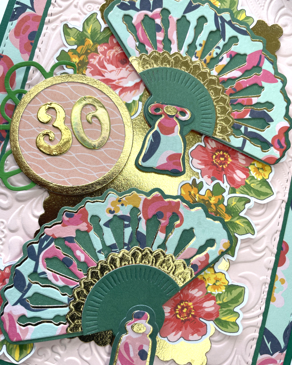 30th Birthday Greeting Card – Unique Handmade Card made in NZ
