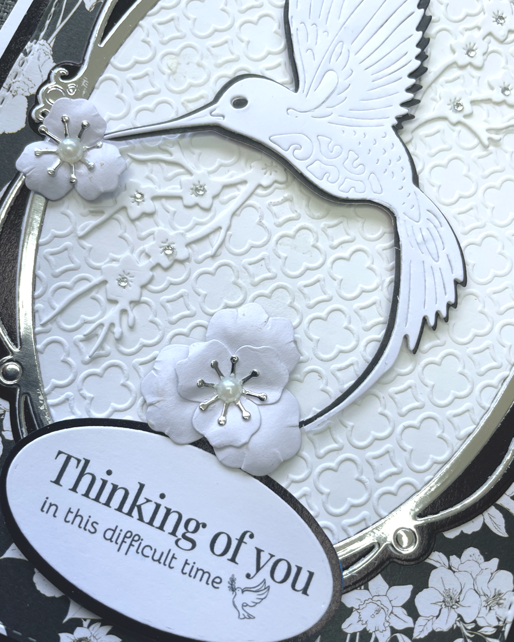 Sympathy Greeting Card | Thinking of you in this difficult time
