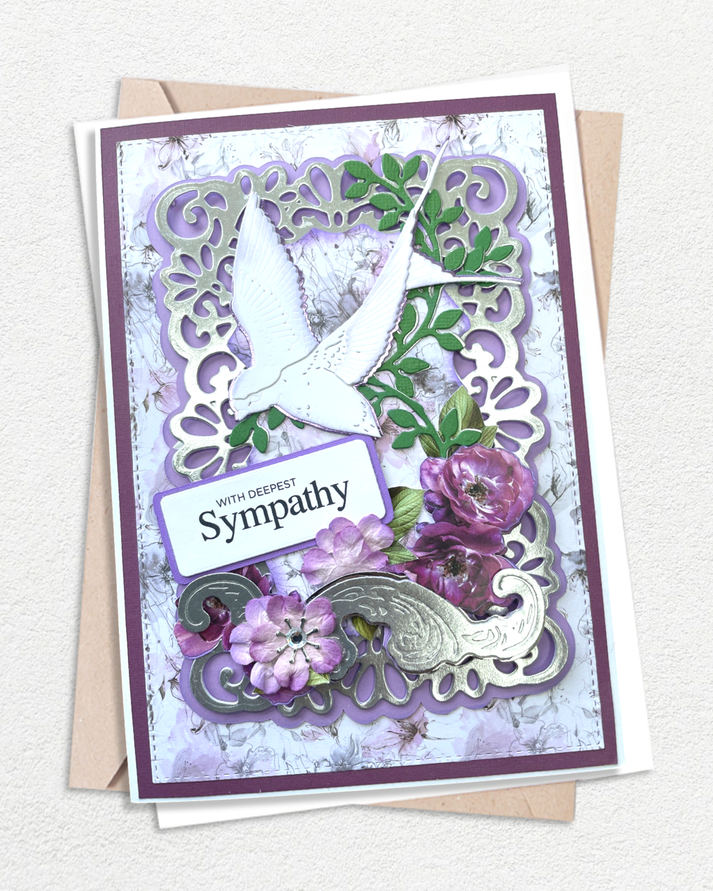 Sympathy Greeting Card | With deepest Sympathy
