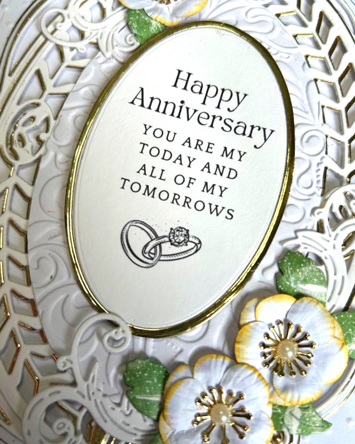 Anniversary Card | Happy Anniversary You are my Today and All of my Tomorrows