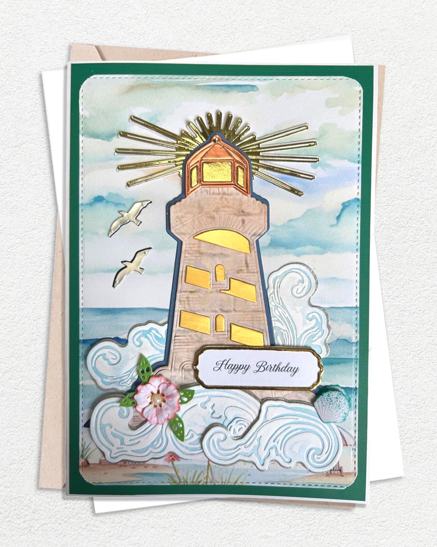 Luxury Birthday Card - Send a Guiding Light of Birthday Wishes
