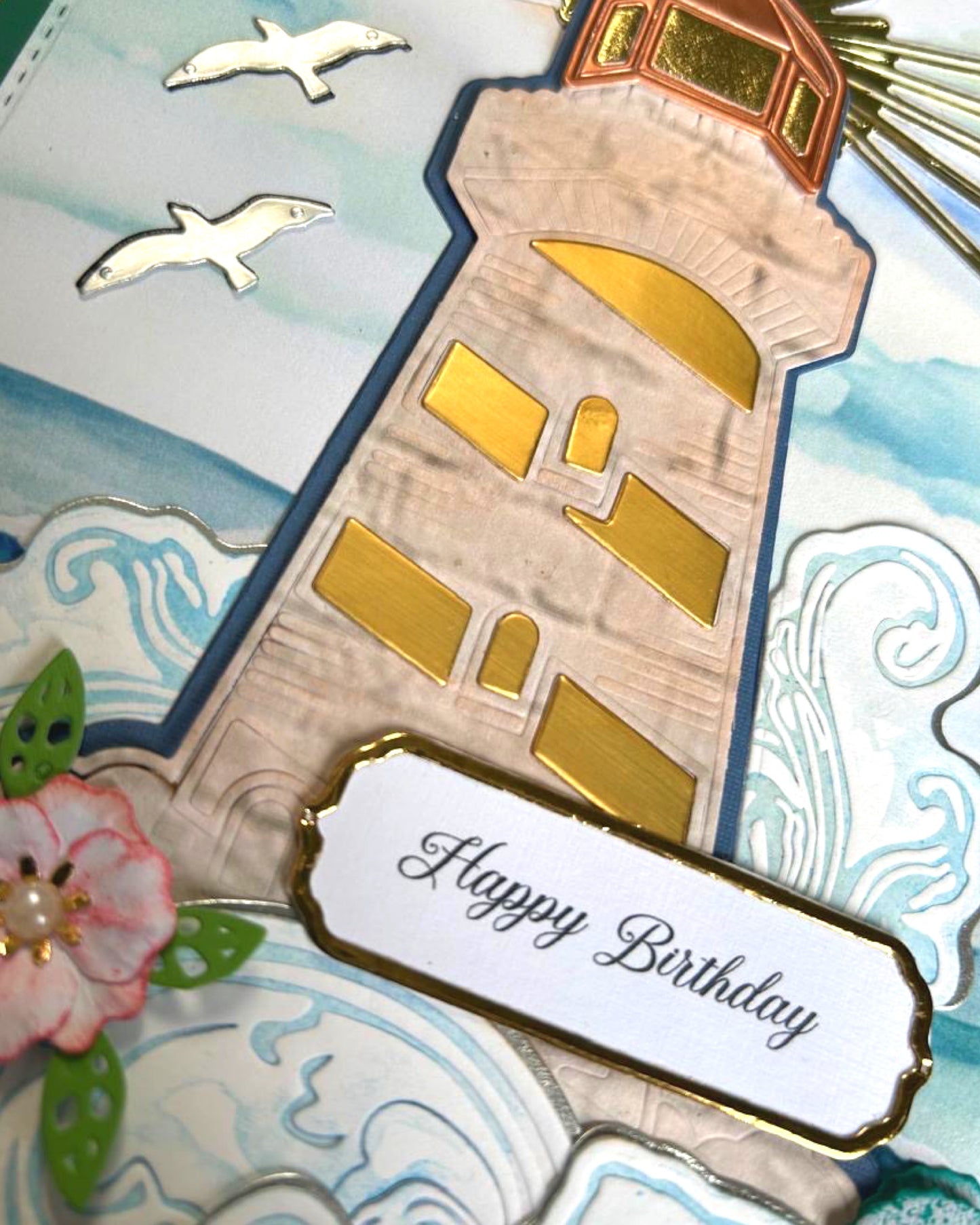 Luxury Birthday Card - Send a Guiding Light of Birthday Wishes