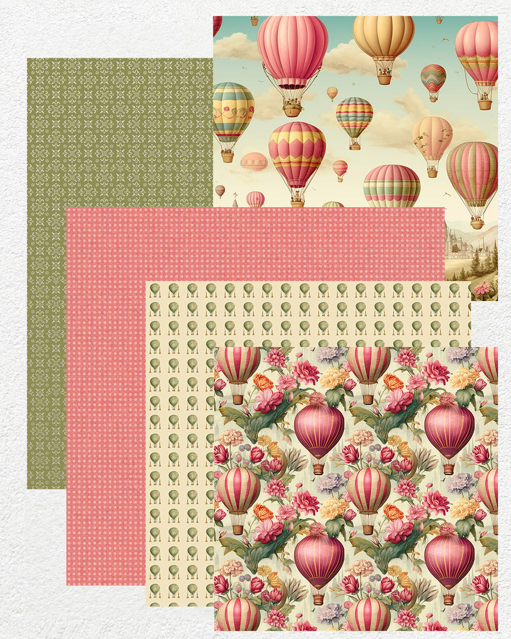 16 Digital Papers - Up in the Air