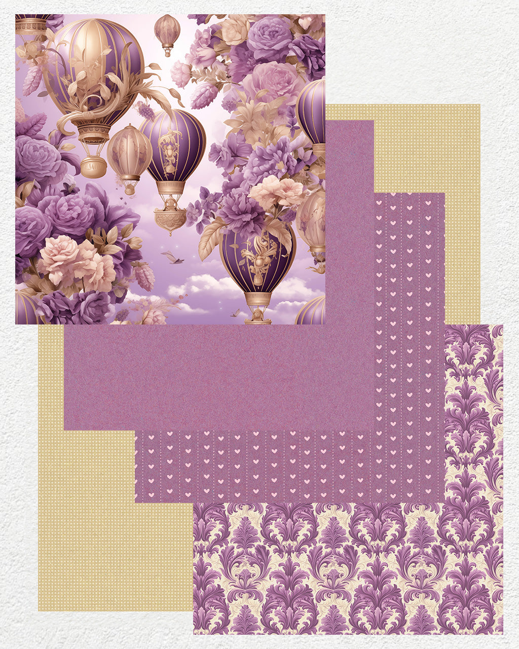 16 Digital Papers - Up in the Air
