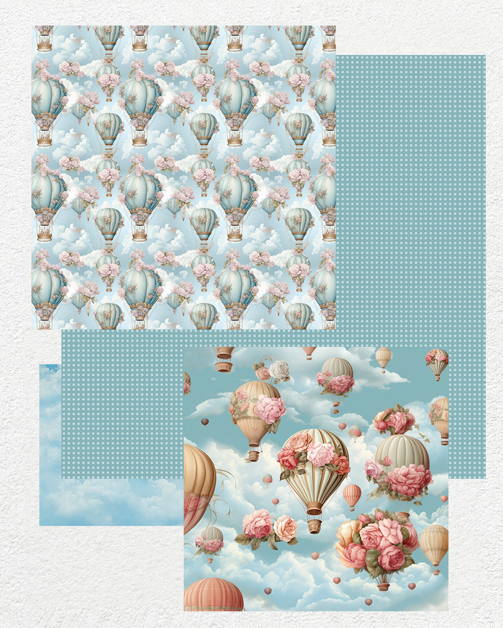16 Digital Papers - Up in the Air