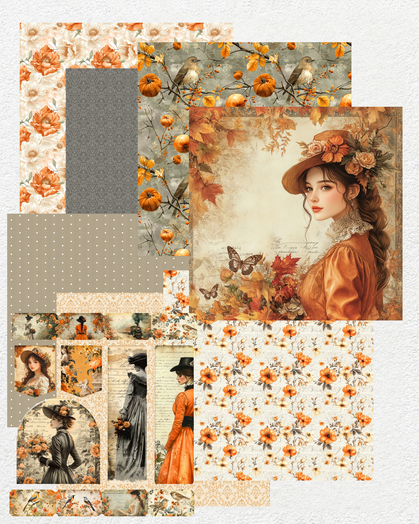 Autumn Ink - Digital Papers