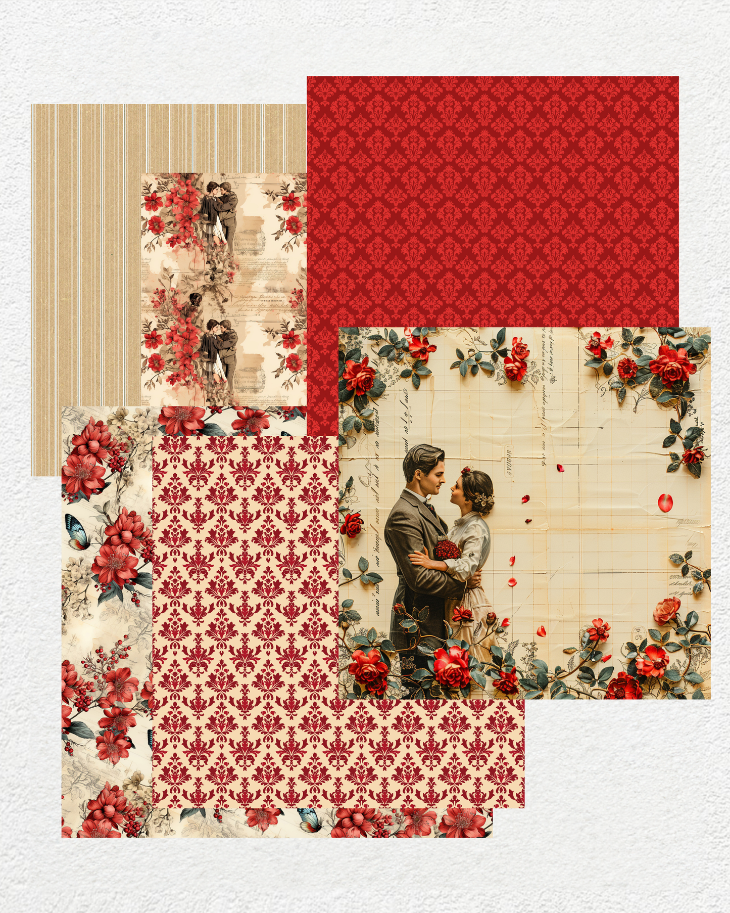 Love Notes - Digital Papers