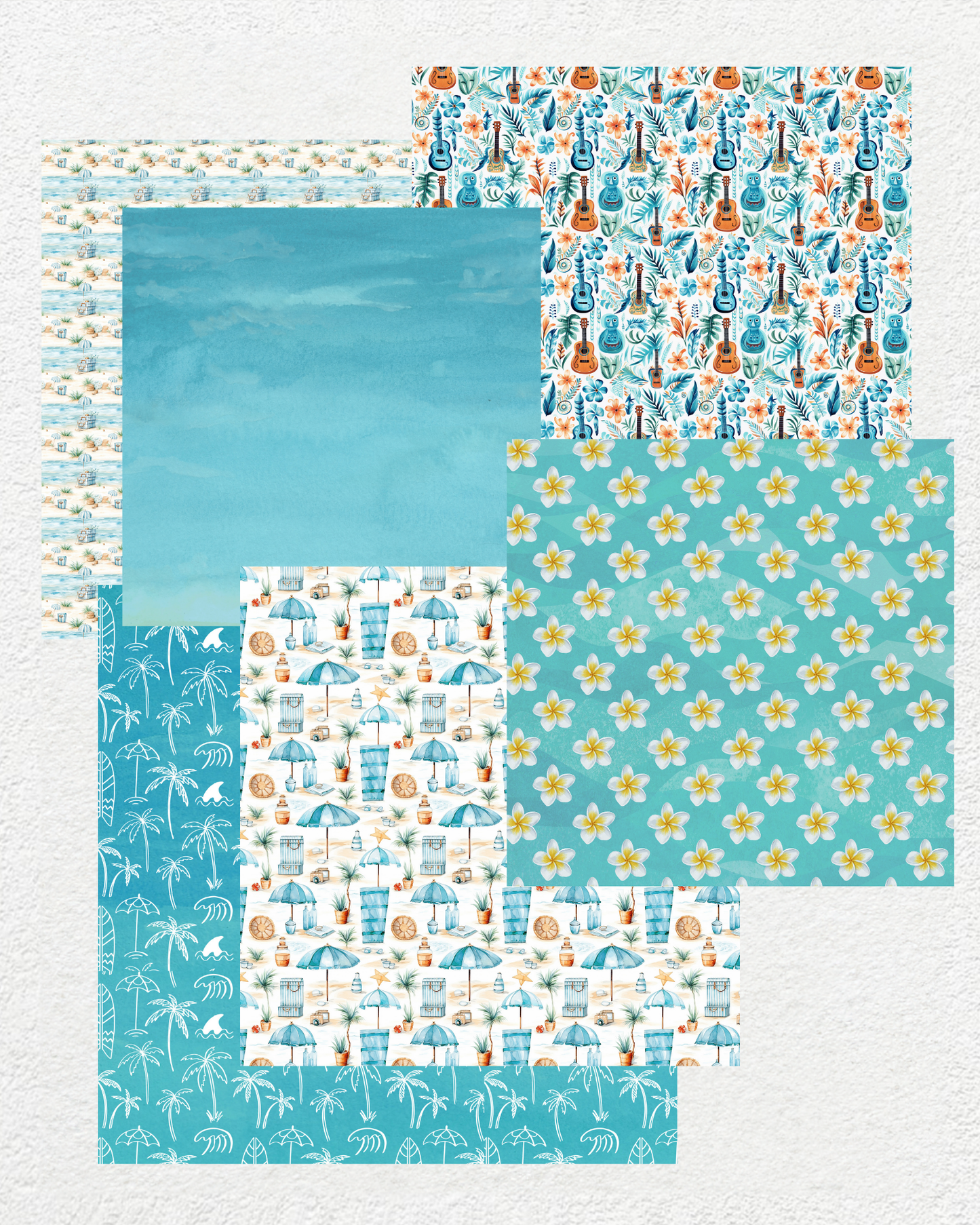 Pacific Dreams - Digital Paper Pack