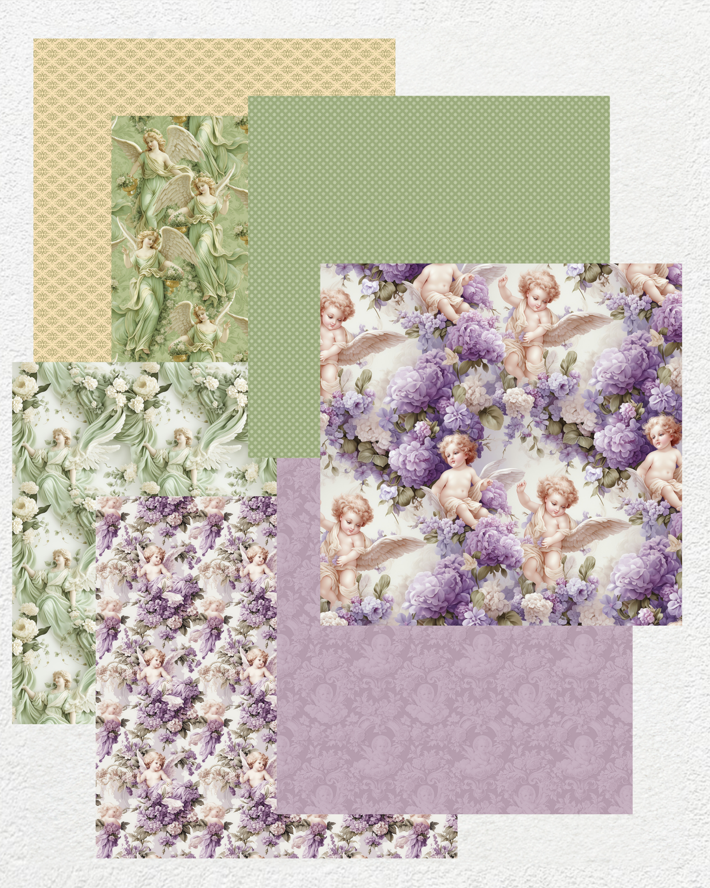 Angelic Tapestries - Digital Papers