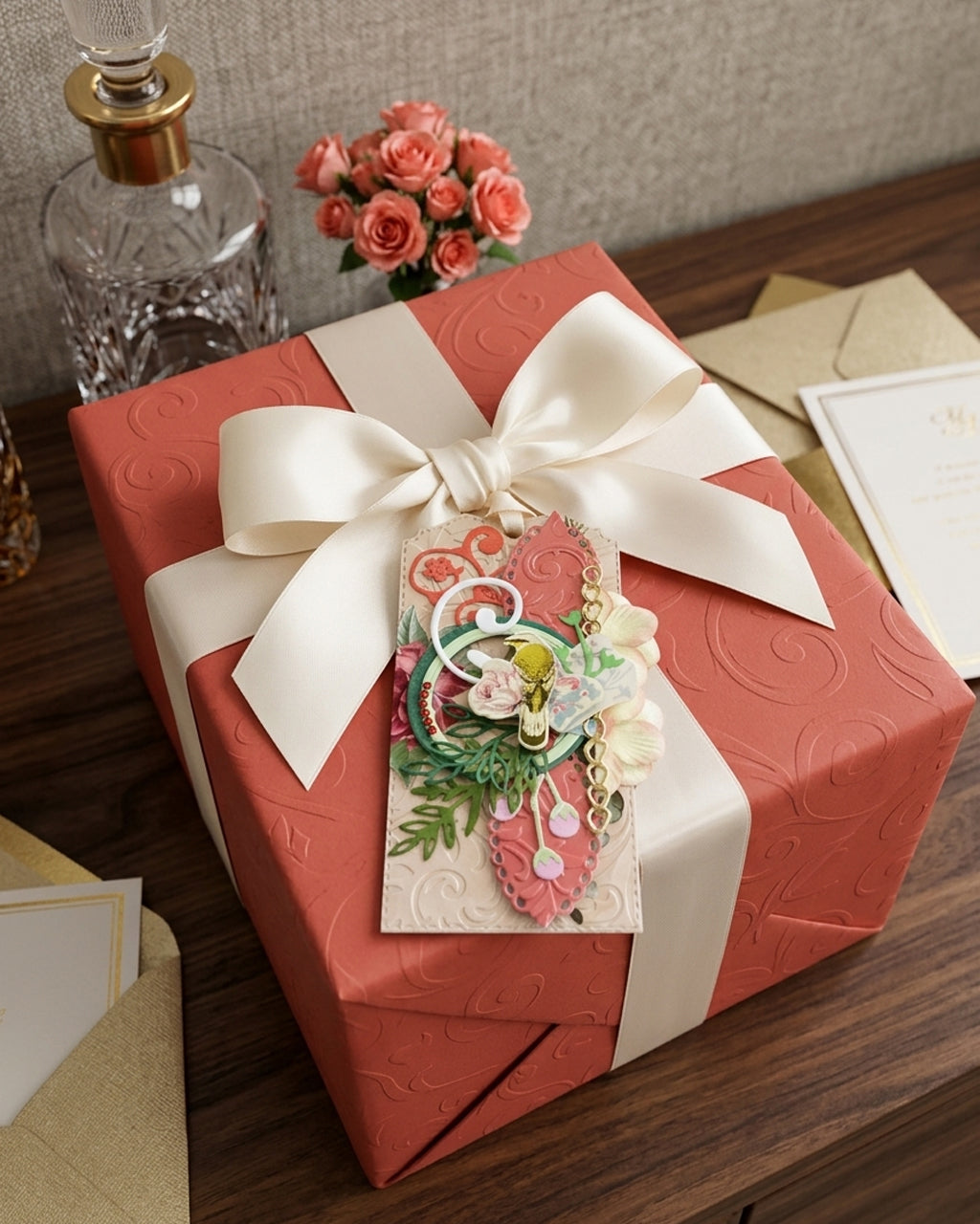 Medium Gift Tag, luxury handmade