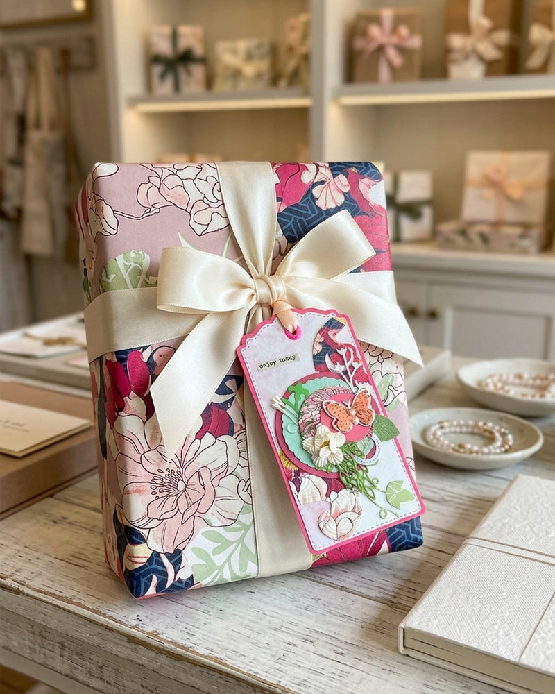 Large Gift Tag, Luxury handmade