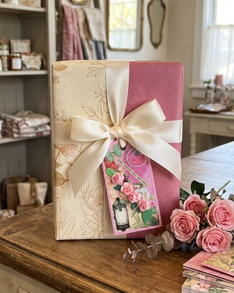 Large Gift Tag, Luxury handmade