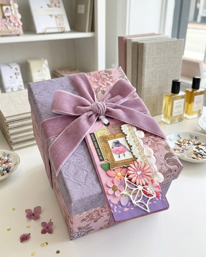 Large Gift Tag, Luxury handmade