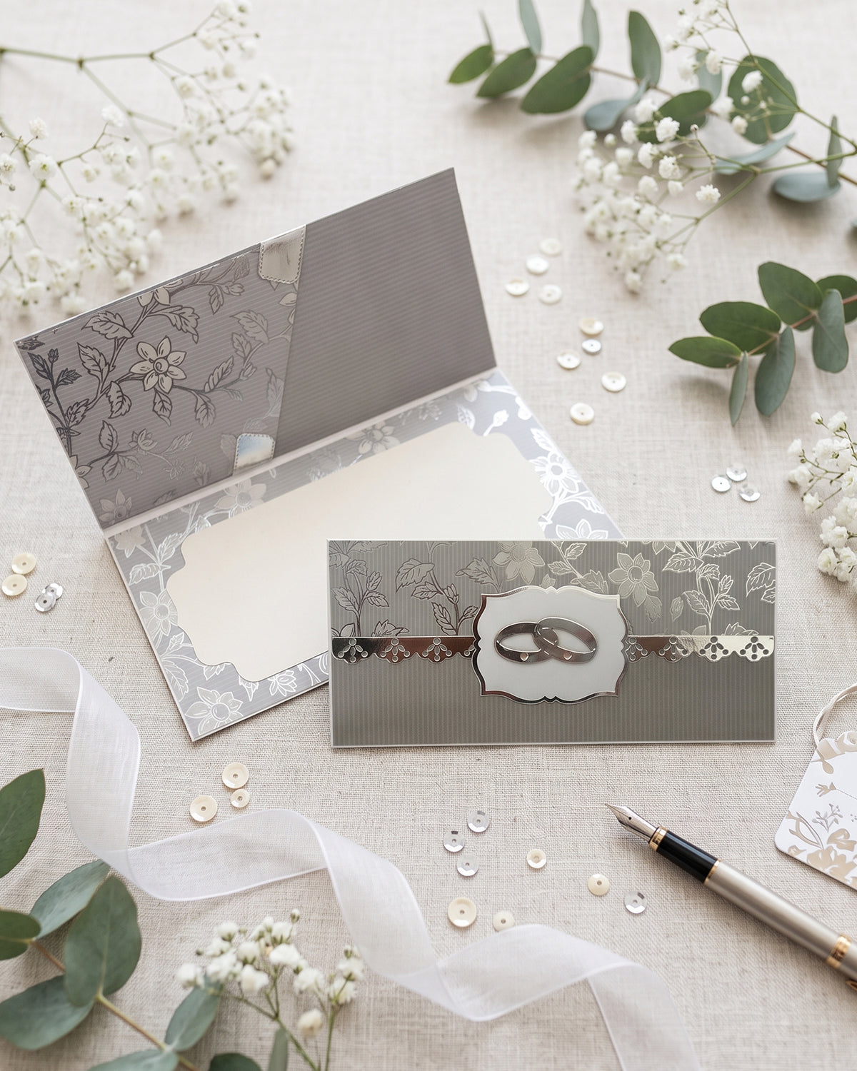 Money Wallet for weddings by Del Cards NZ