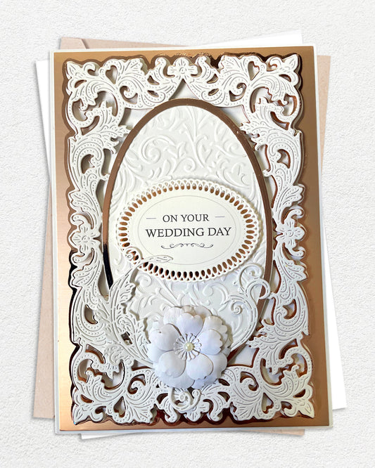 elegant wedding card nz