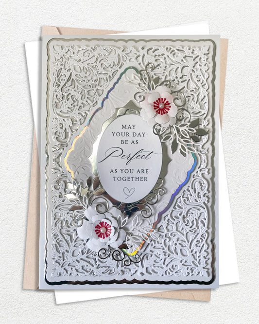 Luxury Wedding Card – Perfect Together