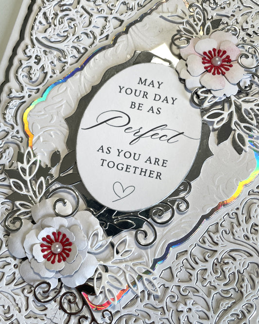 Luxury Wedding Card – Perfect Together