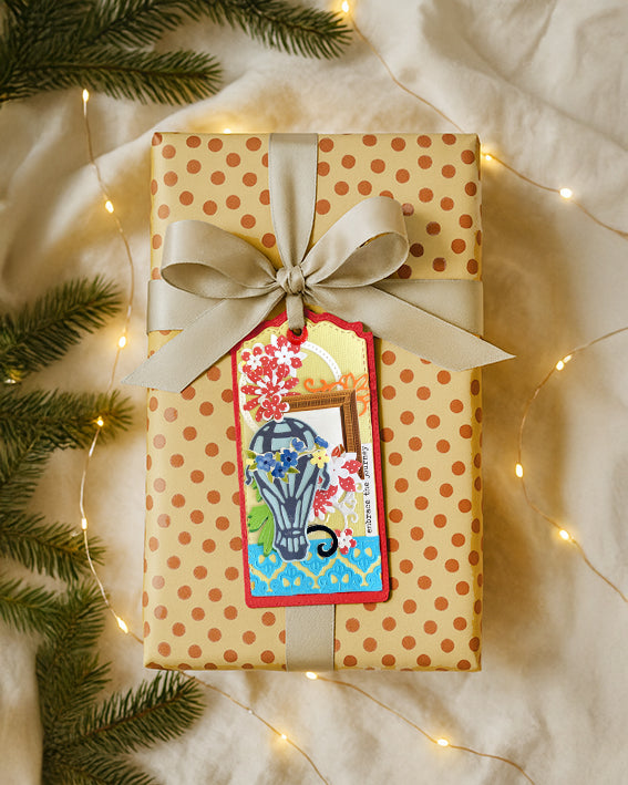 Large Gift Tag, Luxury handmade