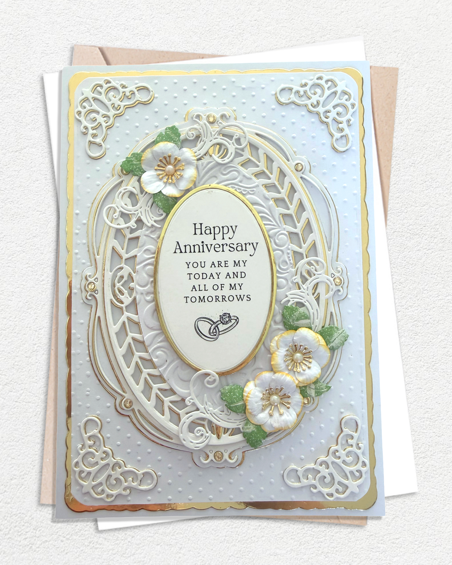 Anniversary Card | Happy Anniversary You are my Today and All of my Tomorrows