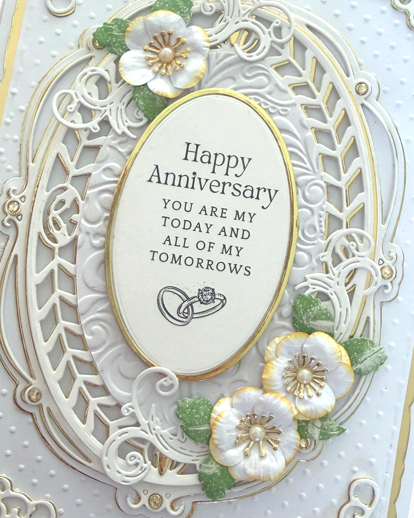 Anniversary Card | Happy Anniversary You are my Today and All of my Tomorrows