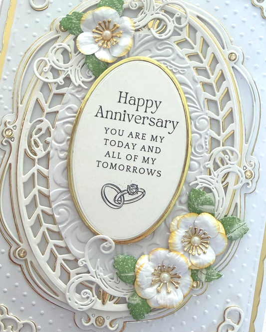Anniversary Card | Happy Anniversary You are my Today and All of my Tomorrows