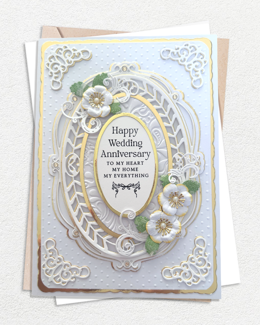 Anniversary Card | Happy Anniversary To My Heart, My Home, My Everything