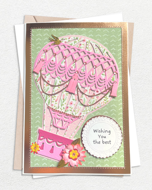 Lovely Hot Air Balloon - Wishing you the best