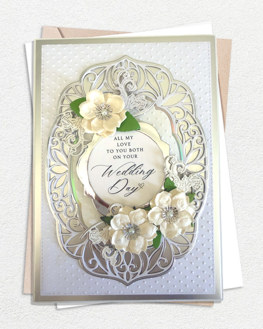 Luxury Wedding Card – All my love to you both