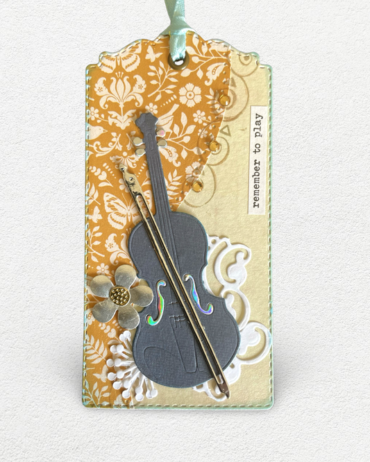 Large Gift Tag, Luxury handmade