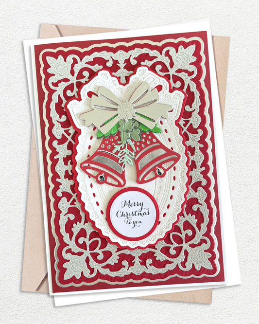 Merry Christmas to you - Christmas Card with Bells