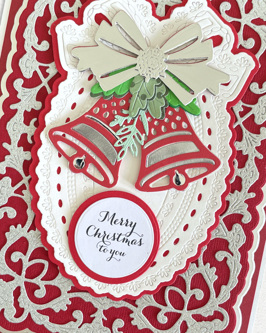 Merry Christmas to you - Christmas Card with Bells