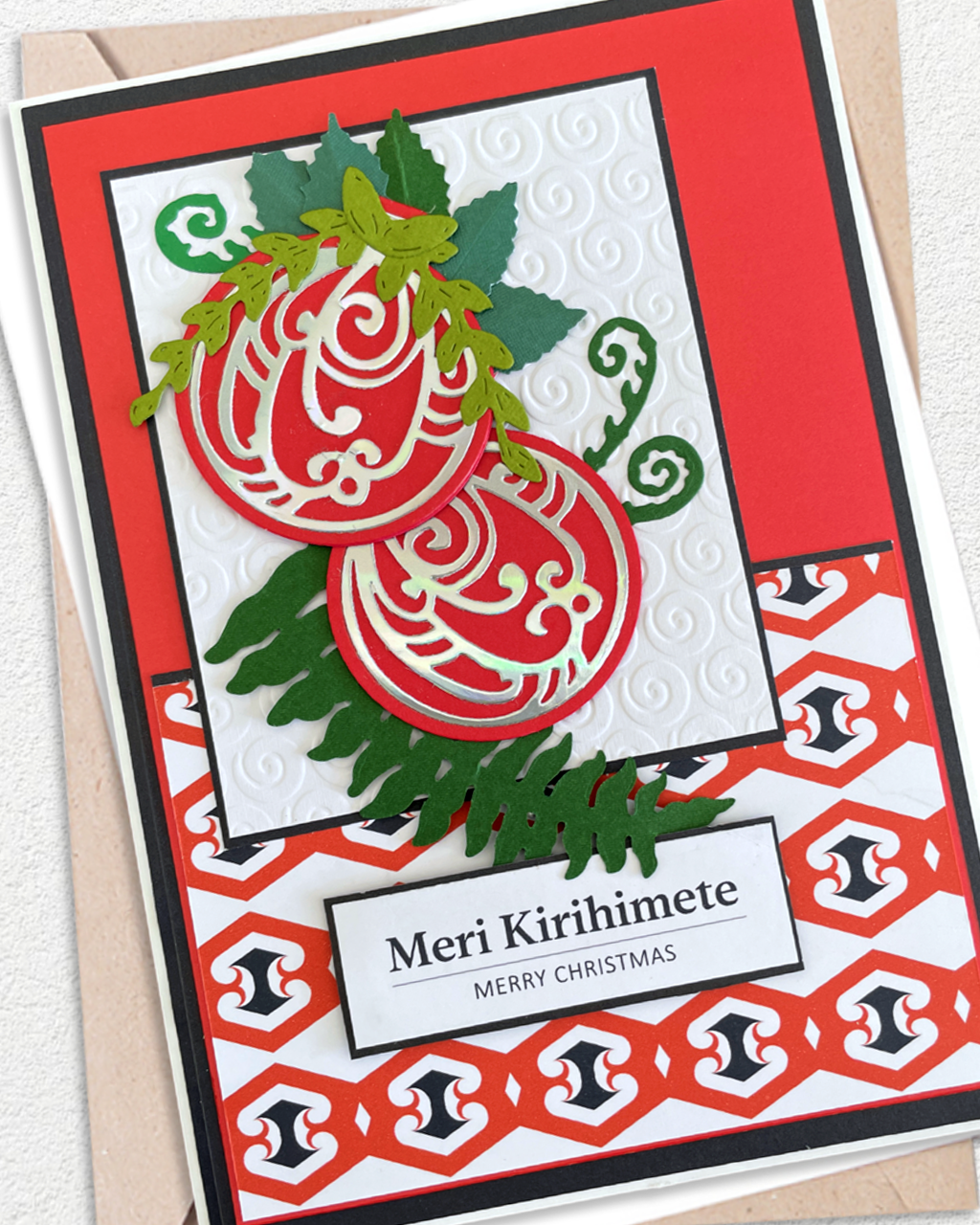 Maori Christmas Card for sale by Del Cards NZ