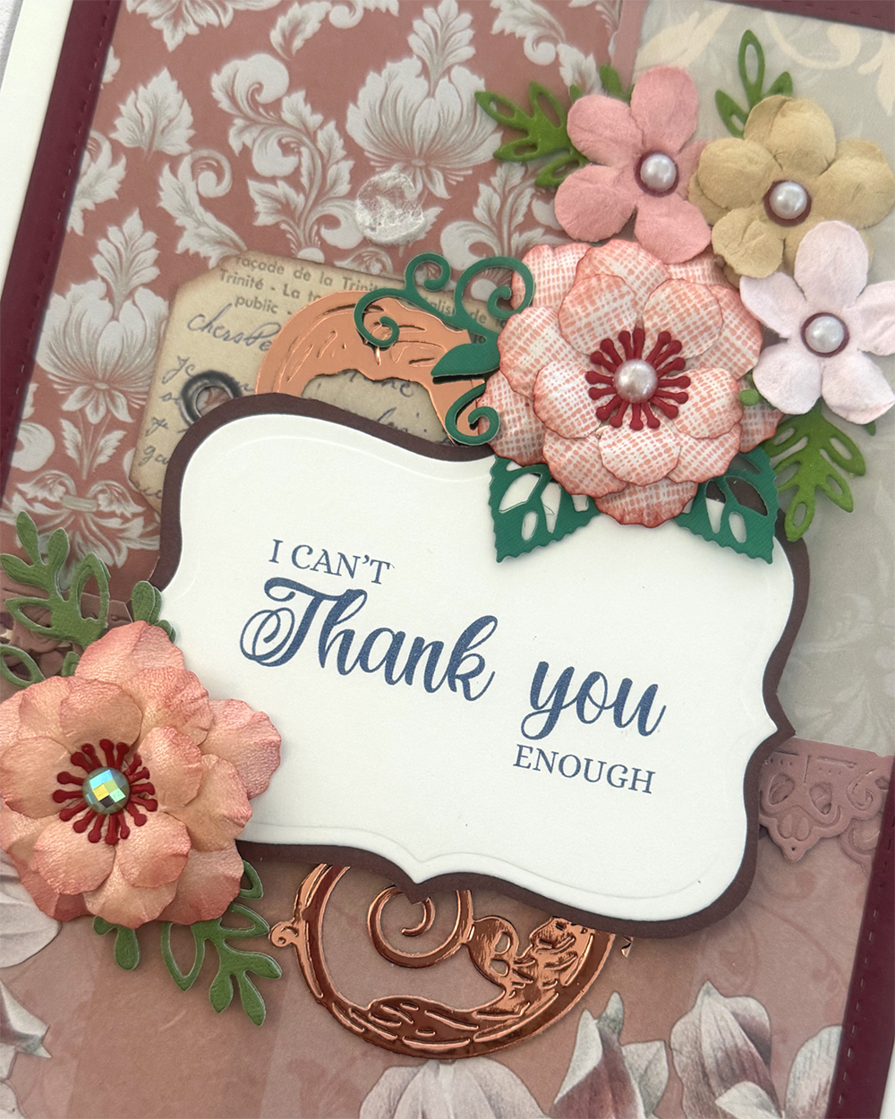 Thank You Card | I Can't Thank You Enough