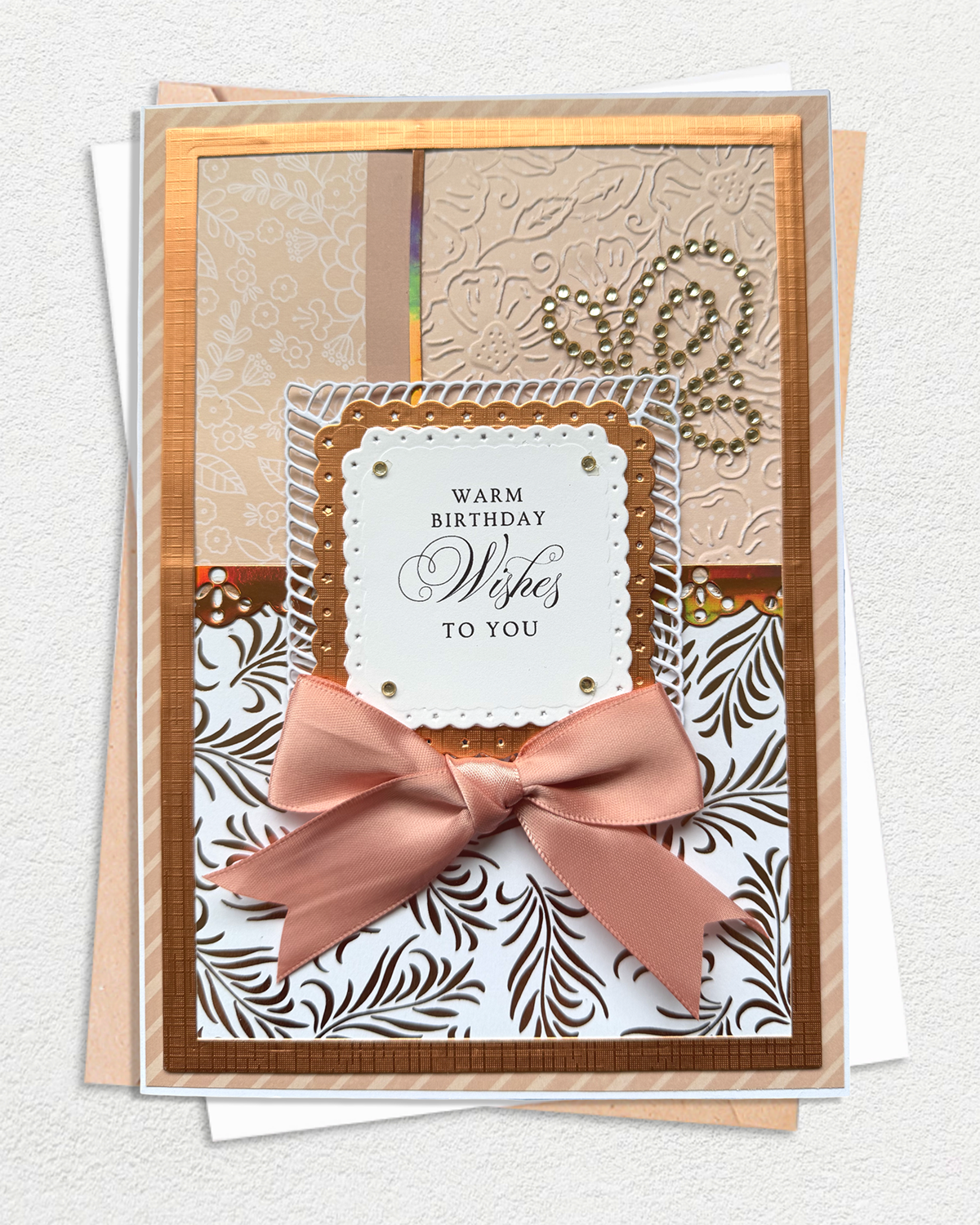 Luxury Birthday Card – Warm Birthday Wishes to You
