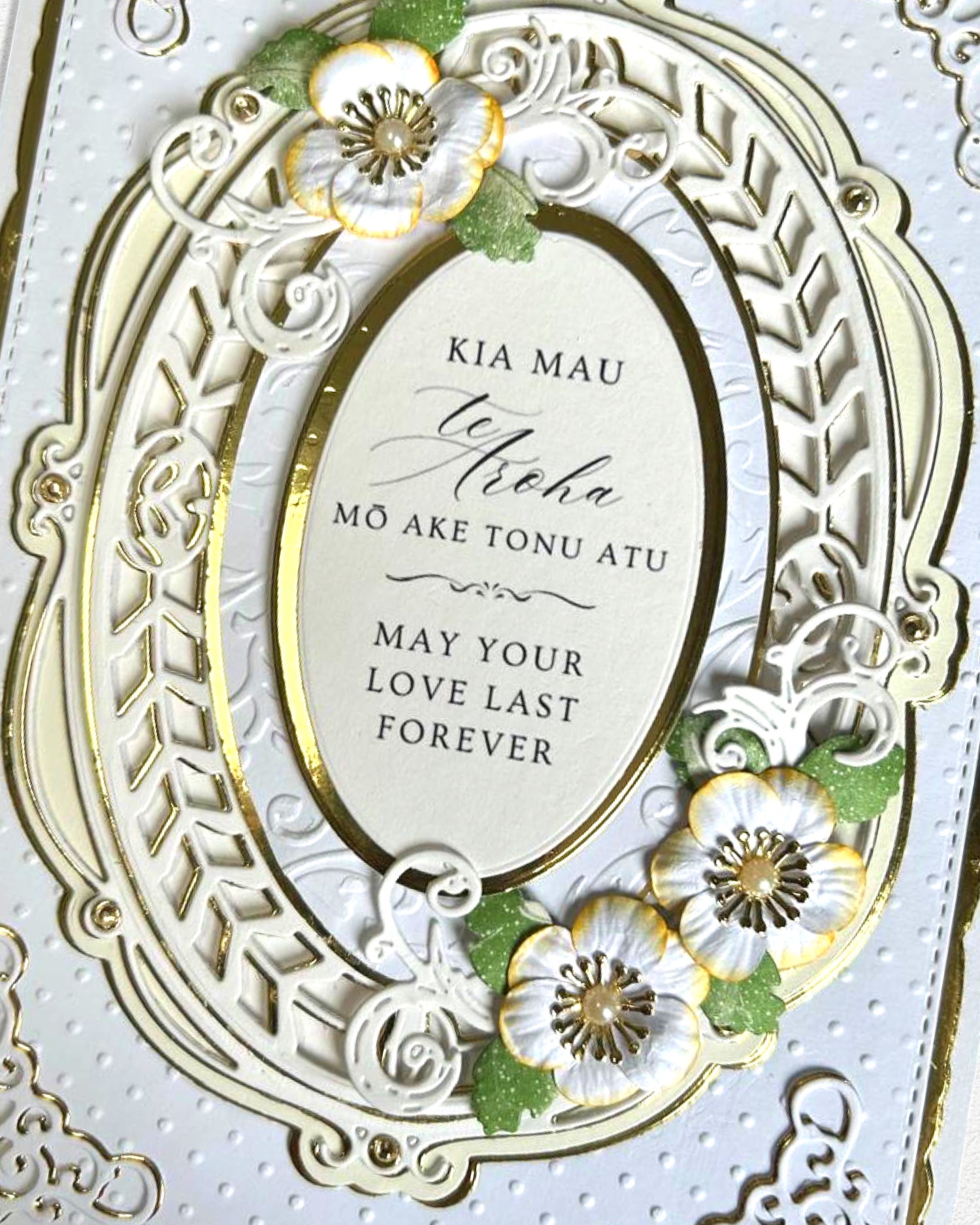 Maori Wedding Card