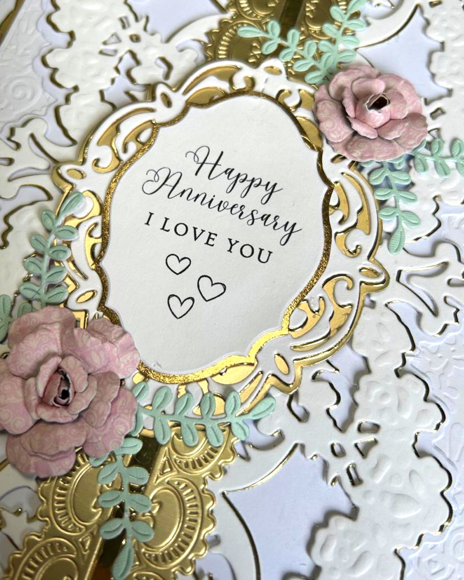 Anniversary Card by Del Cards NZ