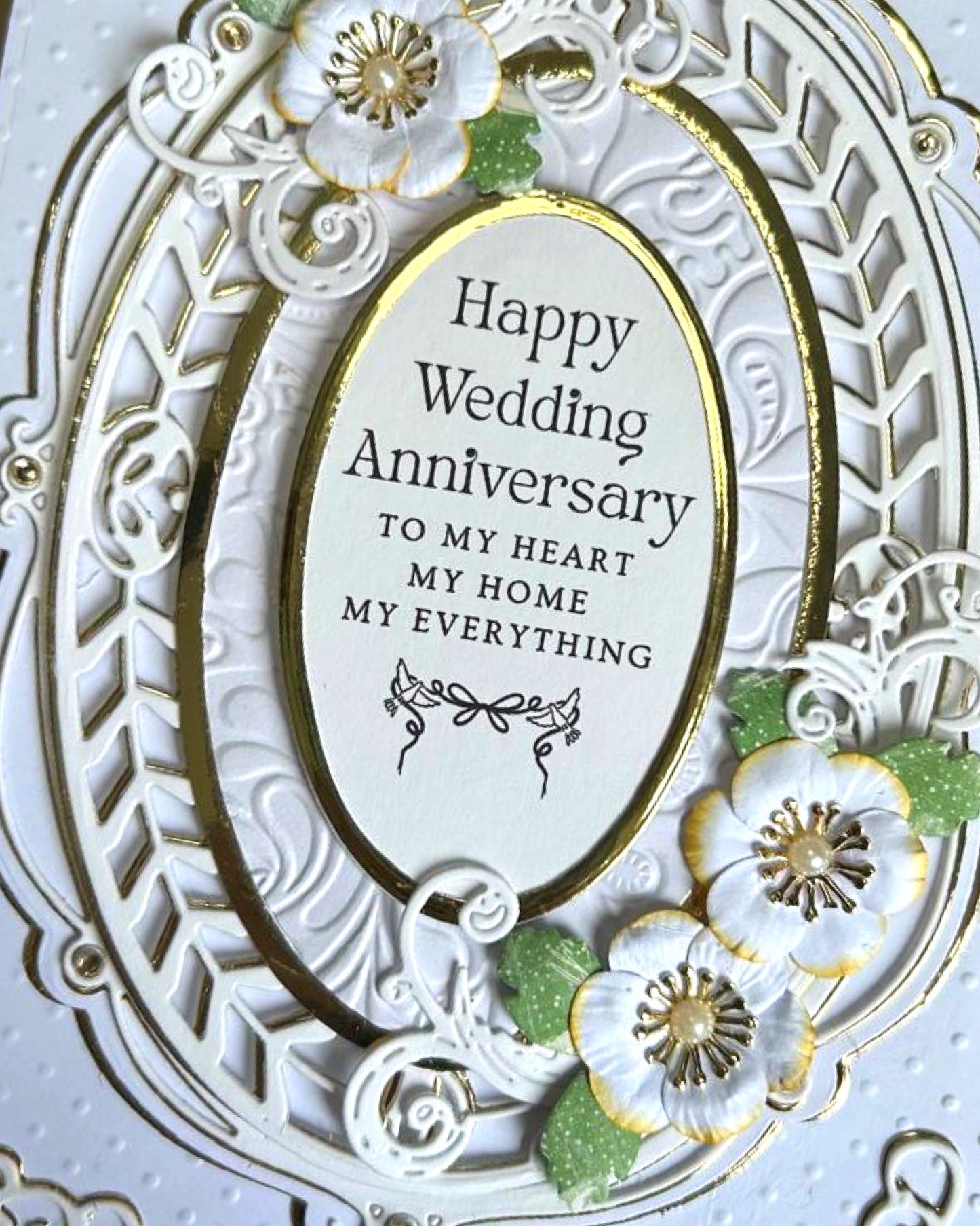 Anniversary Card | Happy Anniversary To My Heart, My Home, My Everything