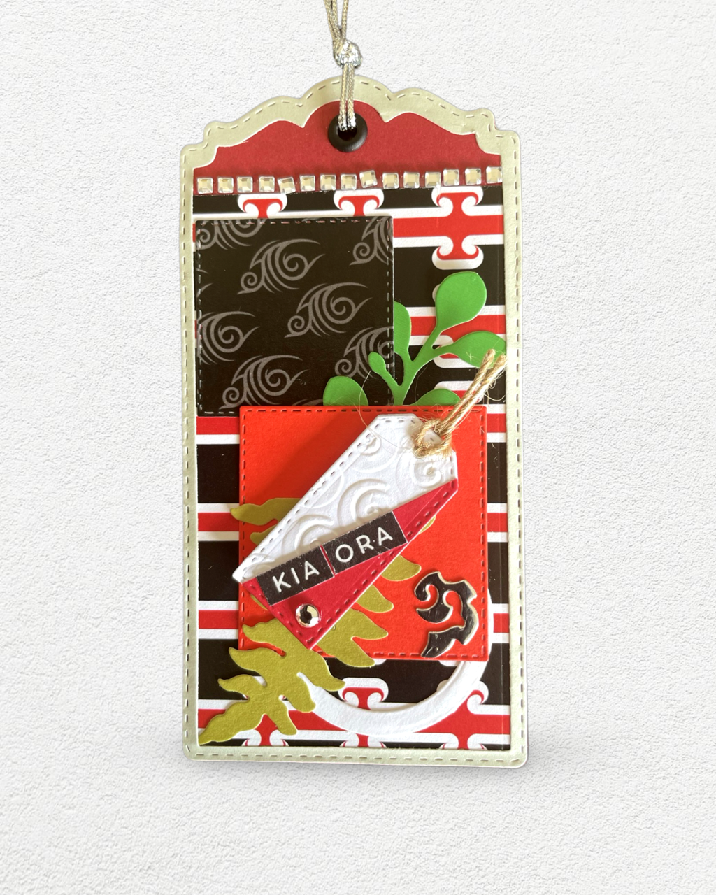 Maori Christmas Gift Tag Del Cards NZ